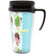 Popsicles and Polka Dots Acrylic Travel Mug with Handle (Personalized)