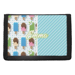 Popsicles and Polka Dots Trifold Wallet (Personalized)