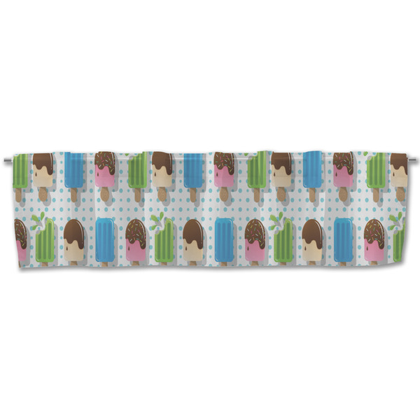 Popsicles and Polka Dots Valance - Front