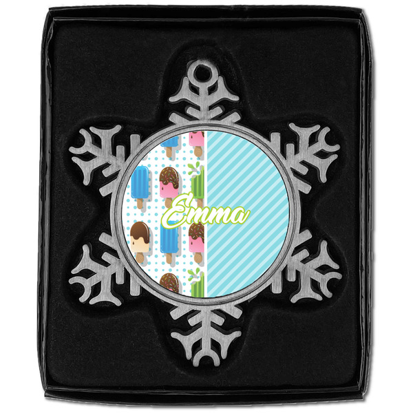 Popsicles and Polka Dots Vintage Snowflake - In box