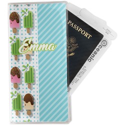 Popsicles and Polka Dots Travel Document Holder
