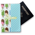 Popsicles and Polka Dots Vinyl Passport Holder (Personalized)