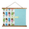 Popsicles and Polka Dots Wall Hanging Tapestry - Wide (Personalized)