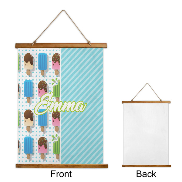 Popsicles and Polka Dots Wall Hanging Tapestry - Portrait - APPROVAL