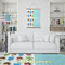 Popsicles and Polka Dots Wall Hanging Tapestry - Portrait - IN CONTEXT