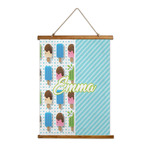 Popsicles and Polka Dots Wall Hanging Tapestry (Personalized)