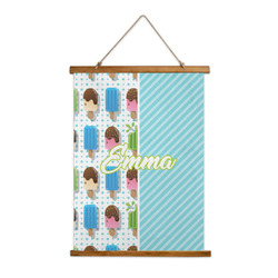 Popsicles and Polka Dots Wall Hanging Tapestry - Tall (Personalized)