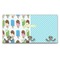 Popsicles and Polka Dots Wall Mounted Coat Hanger - Front View