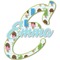 Popsicles and Polka Dots Wall Name & Initial Decal