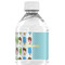 Popsicles and Polka Dots Water Bottle Label - Single Front