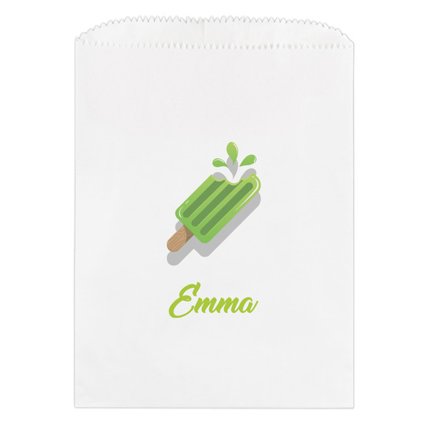 Custom Popsicles and Polka Dots Treat Bag (Personalized)