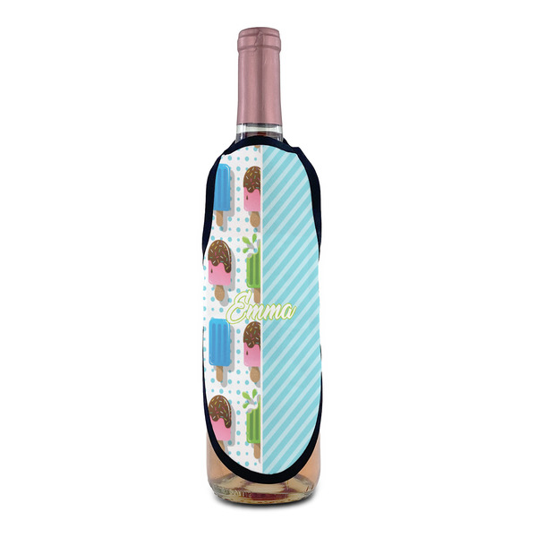 Popsicles and Polka Dots Wine Bottle Apron - IN CONTEXT