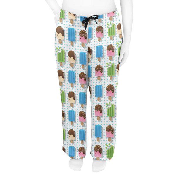 Popsicles and Polka Dots Women's Pj on model - Front