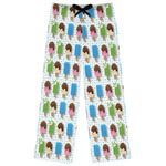 Popsicles and Polka Dots Womens Pajama Pants - S