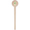 Popsicles and Polka Dots Wooden 4" Food Pick - Round - Single Pick