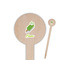 Popsicles and Polka Dots Wooden 6" Food Pick - Round - Closeup