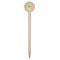 Popsicles and Polka Dots Wooden 6" Food Pick - Round - Single Pick