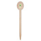 Popsicles and Polka Dots Wooden Food Pick - Oval - Single Pick