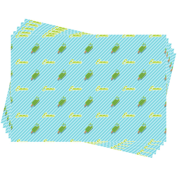 Popsicles and Polka Dots Wrapping Paper - 5 Sheets Approval