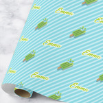 Popsicles and Polka Dots Wrapping Paper Roll - Large (Personalized)