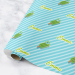 Popsicles and Polka Dots Wrapping Paper Roll - Medium (Personalized)