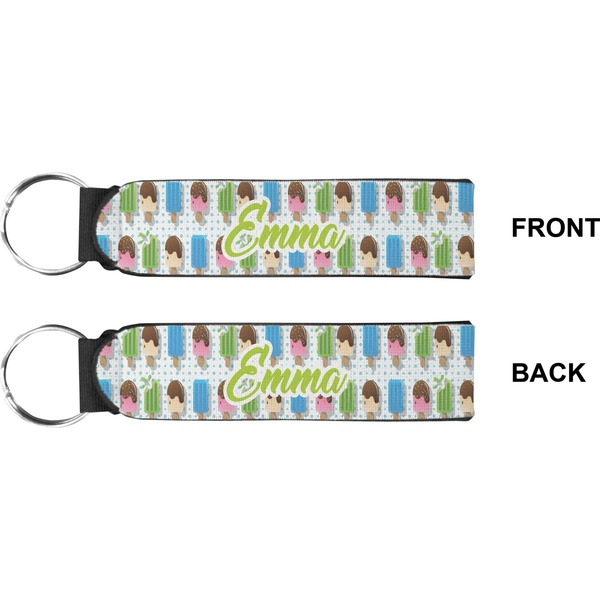 Popsicles and Polka Dots Wristlet (Front + Back)