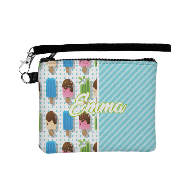 Custom Popsicles and Polka Dots Wristlet ID Case w/ Name or Text