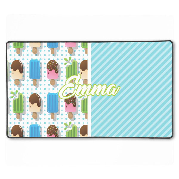 Custom Popsicles and Polka Dots XXL Gaming Mouse Pad - 24" x 14" (Personalized)