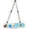 Popsicles and Polka Dots Yoga Mat Strap With Full Yoga Mat Design