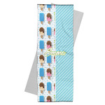 Popsicles and Polka Dots Yoga Mat Towel (Personalized)