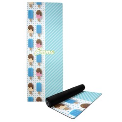 Popsicles and Polka Dots Yoga Mat (Personalized)
