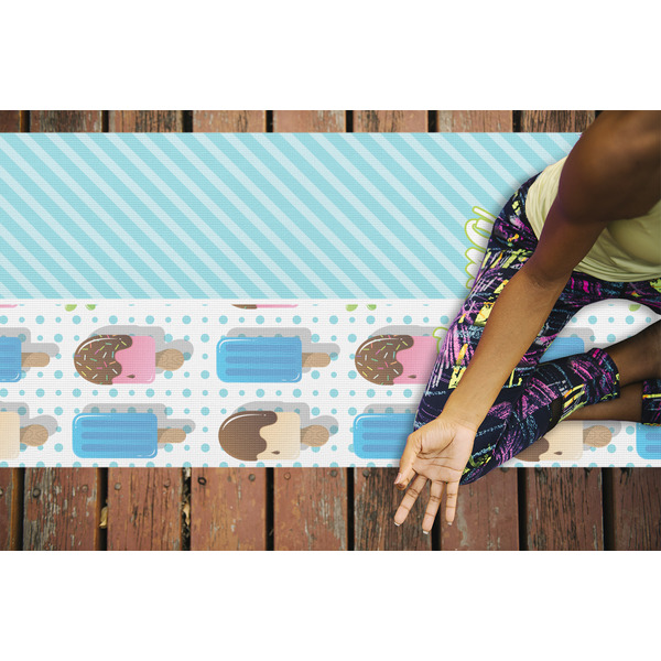 Popsicles and Polka Dots Yoga Mats - LIFESTYLE