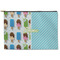 Popsicles and Polka Dots Zipper Pouch Large (Front)