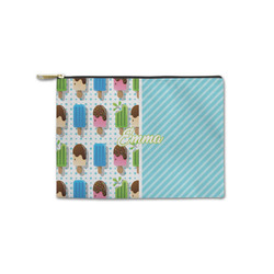 Popsicles and Polka Dots Zipper Pouch - Small - 8.5"x6" (Personalized)