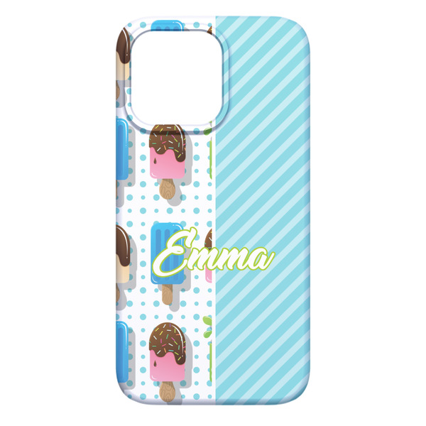Popsicles and Polka Dots iPhone 13 Pro Max Case - Back