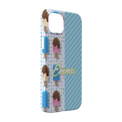 Popsicles and Polka Dots iPhone Case - Plastic - iPhone 14 (Personalized)