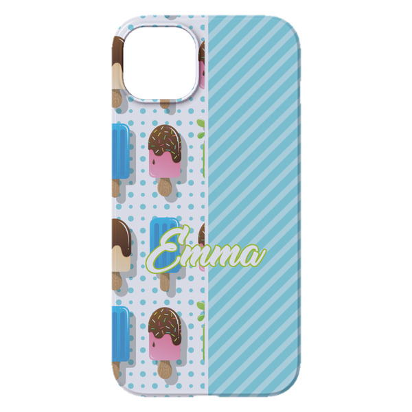 Popsicles and Polka Dots iPhone 14 Pro Max Case - Back