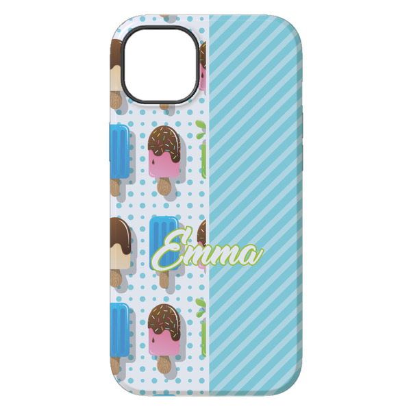 Popsicles and Polka Dots iPhone 14 Pro Max Tough Case - Back