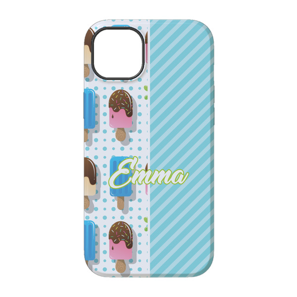 Popsicles and Polka Dots iPhone 14 Tough Case - Back