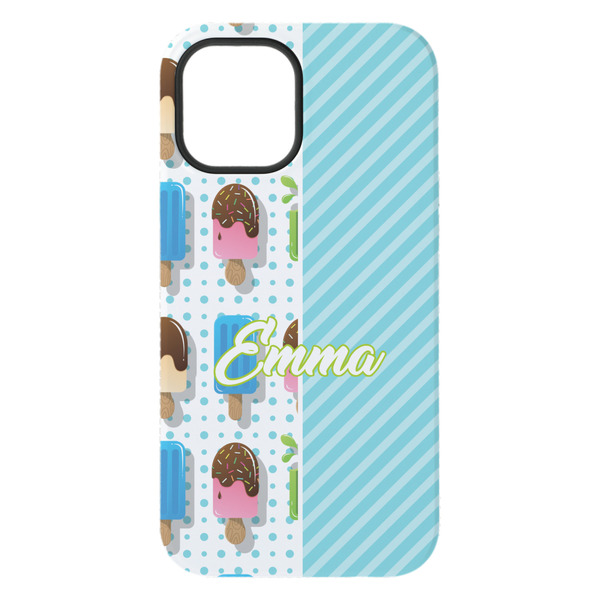 Popsicles and Polka Dots iPhone 15 Plus Tough Case - Back