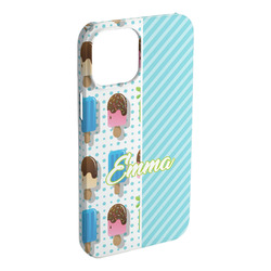 Popsicles and Polka Dots iPhone Case - Plastic (Personalized)