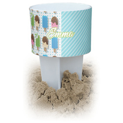 Popsicles and Polka Dots Beach Spiker Drink Holder (Personalized)