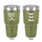 Camping Quotes & Sayings 30 oz Stainless Steel Tumbler - Olive - Double-Sided