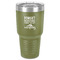 Camping Quotes & Sayings 30 oz Stainless Steel Ringneck Tumbler - Olive - Front