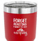 Camping Quotes & Sayings 30 oz Stainless Steel Ringneck Tumbler - Red - CLOSE UP