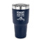 Camping Quotes & Sayings 30 oz Stainless Steel Ringneck Tumblers - Navy - FRONT