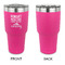 Camping Quotes & Sayings 30 oz Stainless Steel Ringneck Tumblers - Pink - Single Sided - APPROVAL