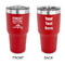 Camping Quotes & Sayings 30 oz Stainless Steel Tumbler - Red - Double Sided