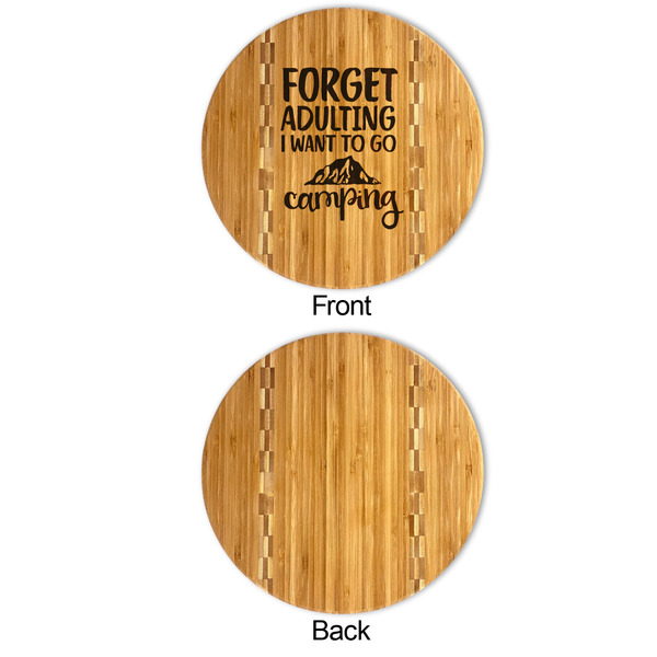 Camping Quotes & Sayings Bamboo Cutting Boards - APPROVAL
