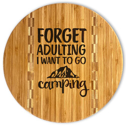Camping Quotes & Sayings Bamboo Cutting Board